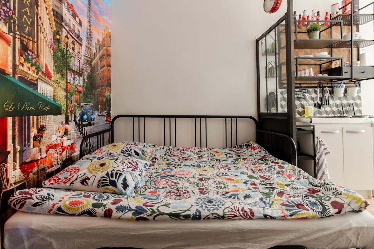Studio Paris - Metro 7 Cadet - Quartier Faubourg-Montmartre Exterior foto